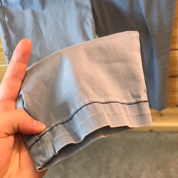 Anthropologie Slim Chino Pants Blue Size 27 - Picture 7 of 11